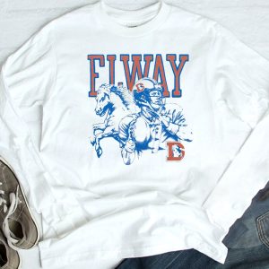 longsleeve Denver Broncos John Elway T Shirt