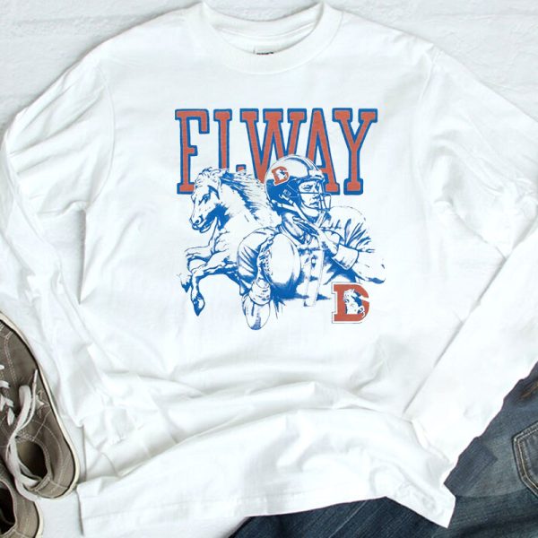 Denver Broncos John Elway T-Shirt