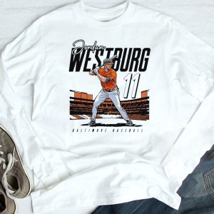 longsleeve Jordan Westburg 11 Baltimore Baseball Mlbpa T Shirt