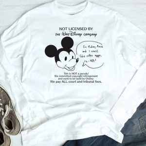 longsleeve Micky Mouse and I Smell Like Rotten Eggs Shirt