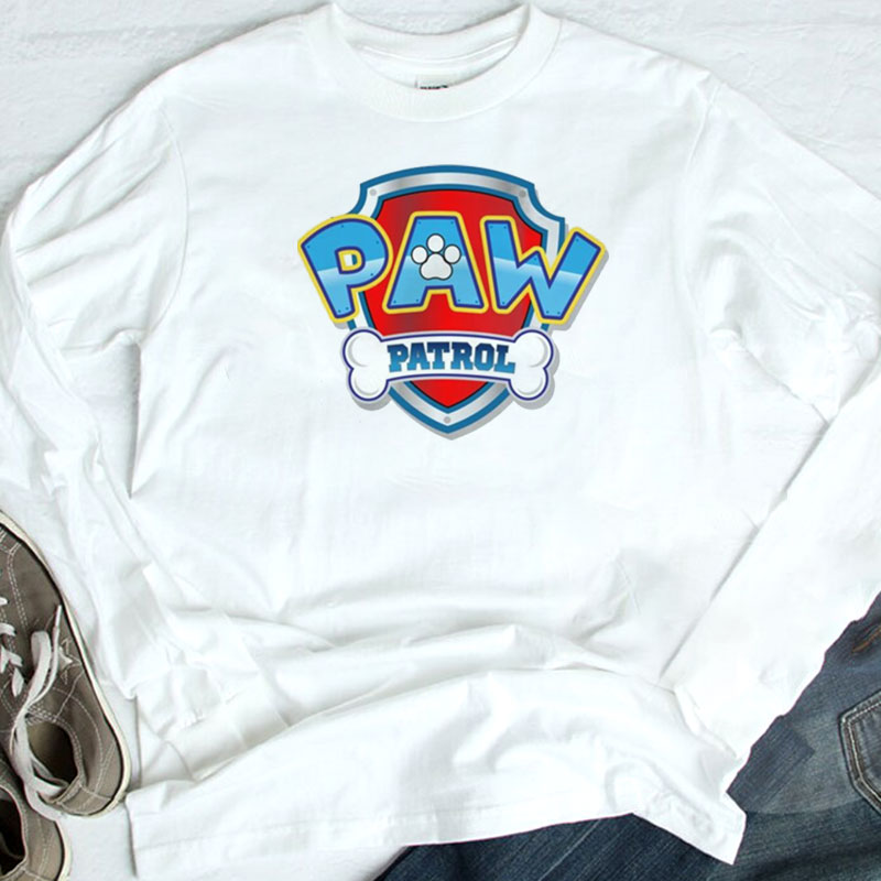 Paw Patrol Logo Shirt, Longsleeve