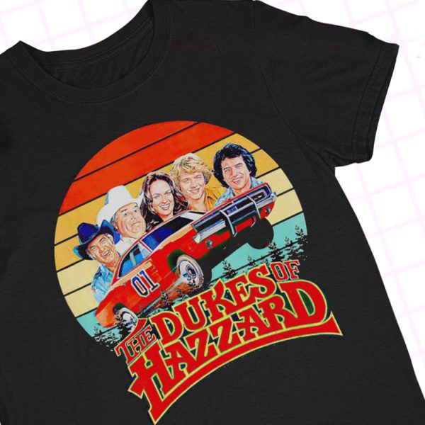 The Dukes Of Hazzard Characters Vintage T-Shirt T-Shirt