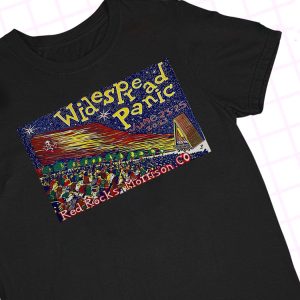 shirt Widespread Panic Red Rocks Tour 2023 Shirt