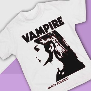 white shirt Olivia Rodrigo Vampire