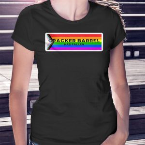 woman shirt Disaster Girls Podcast Cracker Barrel Has Fallen Pride Shirt