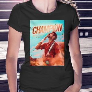 woman shirt Novak Djokovic Championships French Open Mens 2023 Shirt