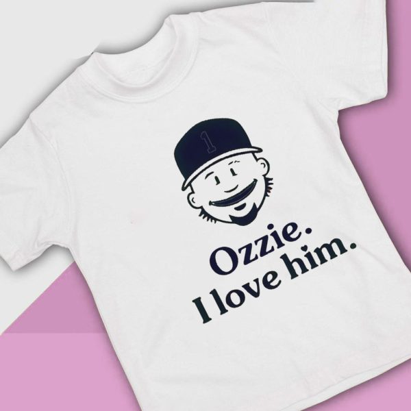 Ozzie I Love Him T-Shirt, Ladies Tee