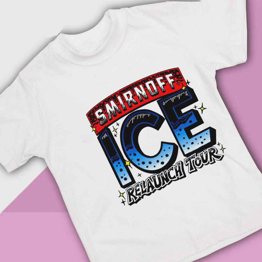 Smirnoff Relaunch Tour T-Shirt, Ladies Tee