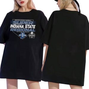 1 Super Indiana State Sycamores Regional the road to Omaha College World series 2023 Ncaa shirt Hoodie