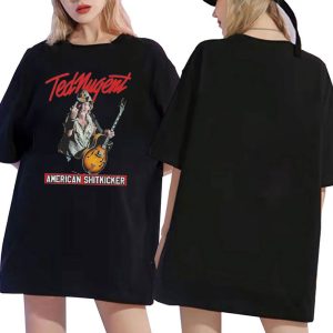 1 Ted Nugent American Shitkicker Shirt Hoodie