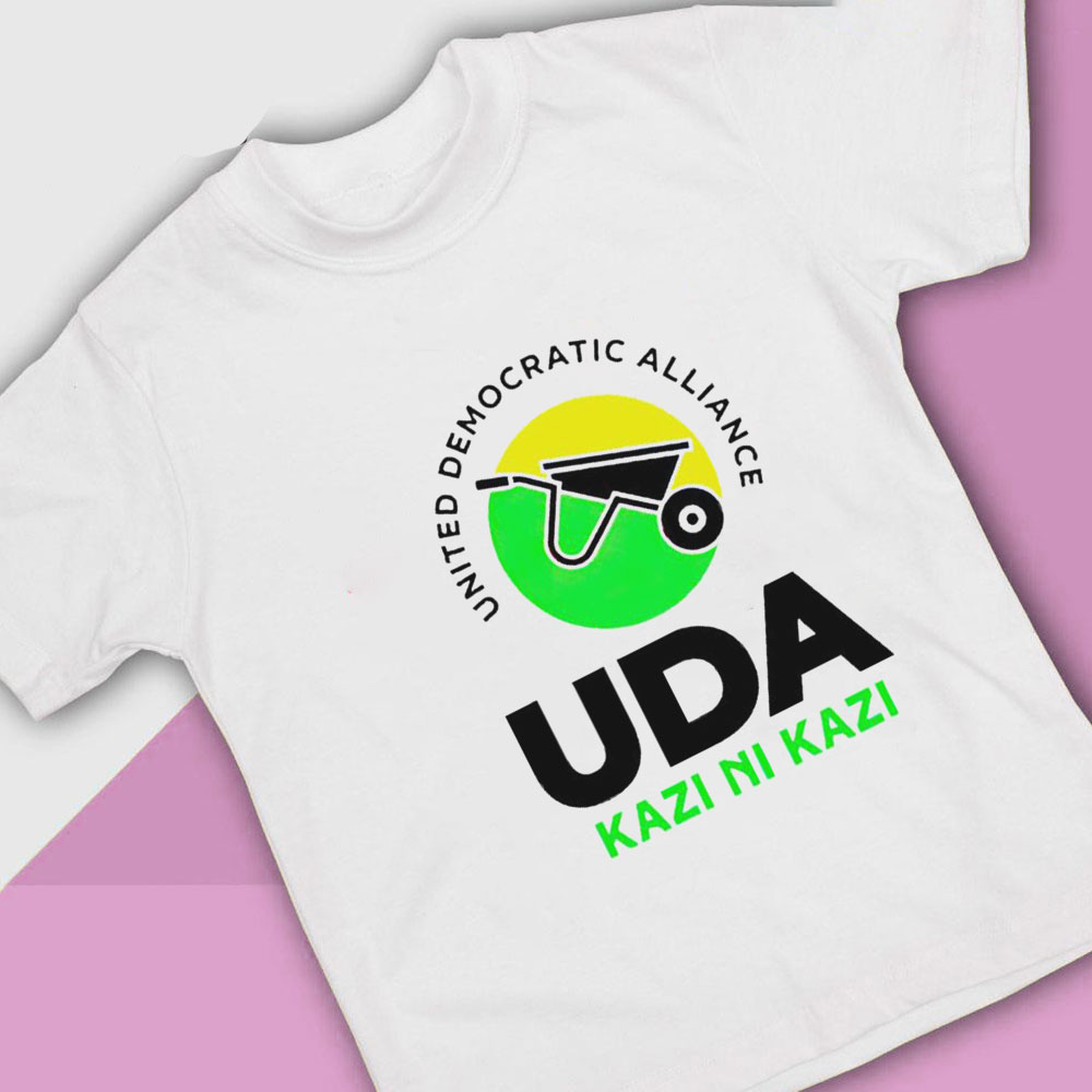 United Democratic Alliance Uda Kazi Ni Kazi T-Shirt, Ladies Tee