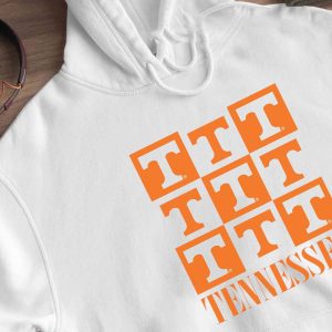 2 Tennessee Volunteers Checkerboard Logo Shirt Ladies Tee