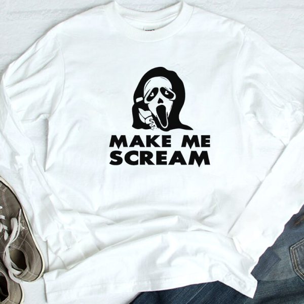 Make Me Scream T-Shirt, Ladies Tee