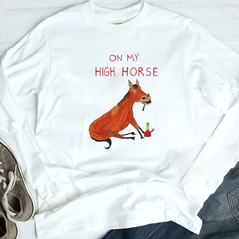 On My High Horse T-Shirt, Ladies Tee