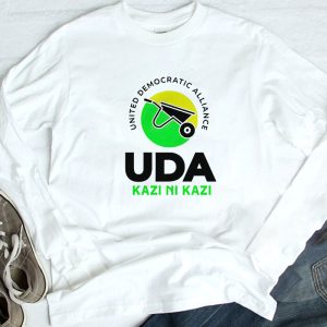 3 United Democratic Alliance Uda Kazi Ni Kazi T Shirt Ladies Tee