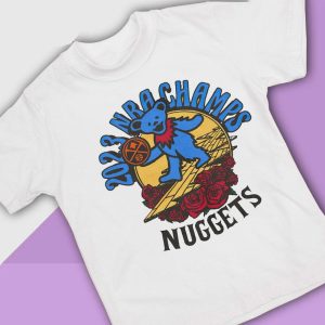 4 Grateful Dead 2023 Denver Nuggets NBA Finals Champions shirt Hoodie