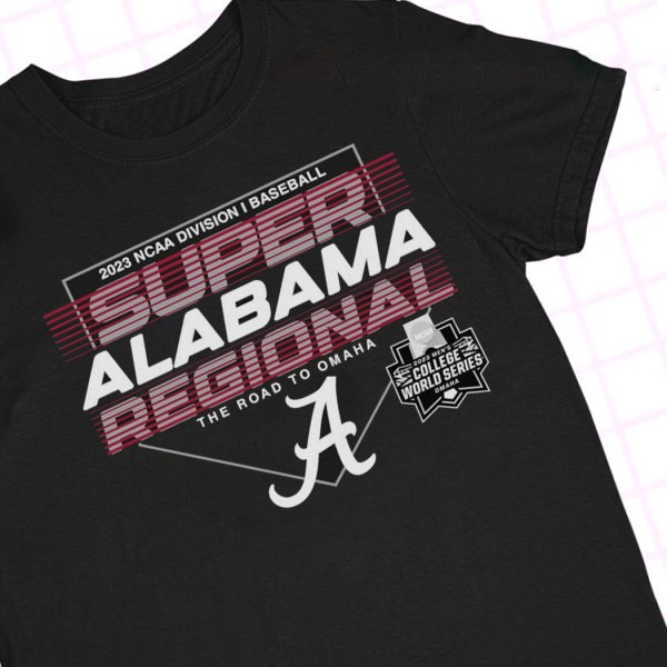 Super Alabama Regional the road to Omaha College World series 2023 Ncaa  shirt Hoodie