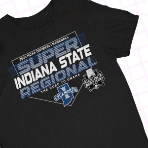 4 Super Indiana State Sycamores Regional the road to Omaha College World series 2023 Ncaa shirt Hoodie