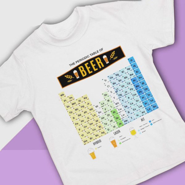The Periodic Table Of Beer Shirt, Ladies Tee