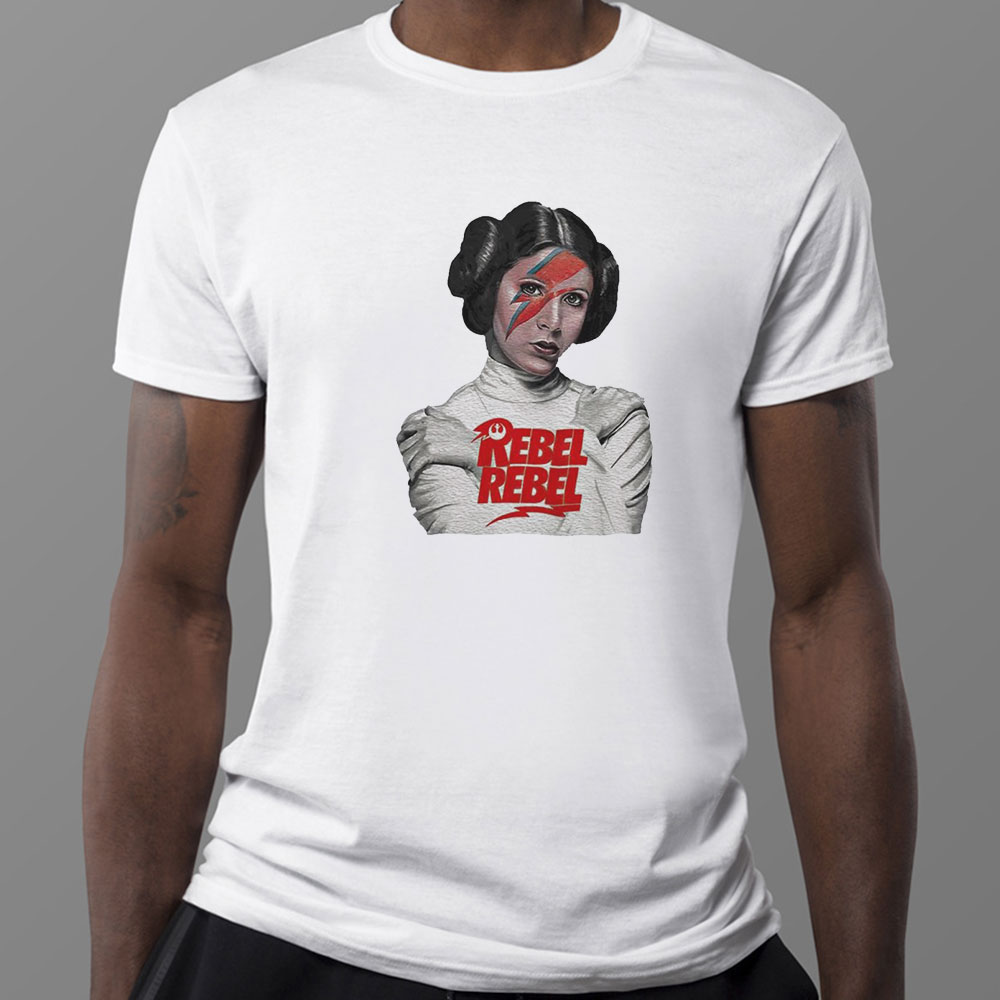 Rebel Rebel Leia T-Shirt, Ladies Tee