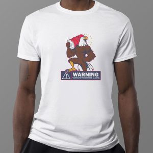 5 Warning Contains Freedom And Alcohol T Shirt Ladies Tee
