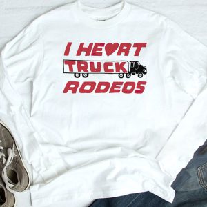 3 I heart truck rodeos shirt Hoodie